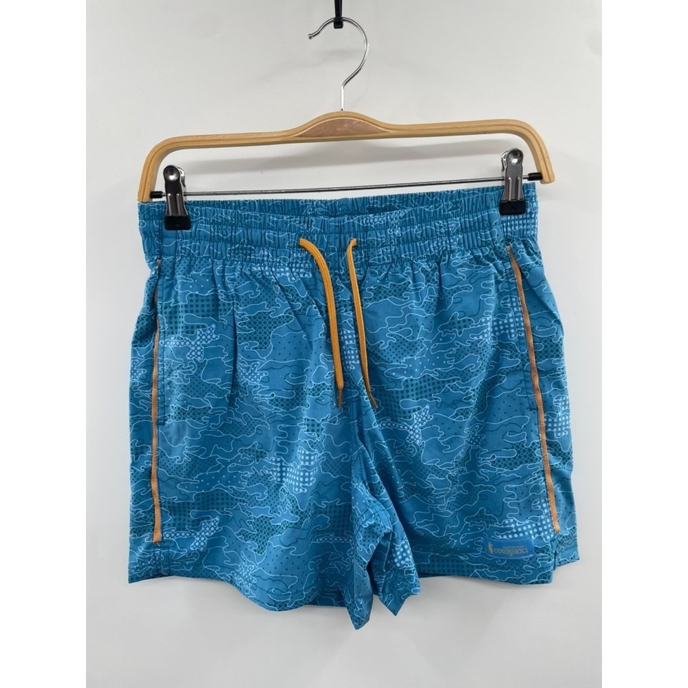 Cotopaxi Brinco Shorts Men's Small Scenic Route Lake Print‎ Mesh 5" Inseam NWT